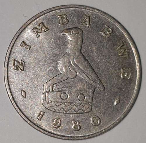 1980 - 10 CENT COIN - ZIMBABWE - (Copper-Nickel)